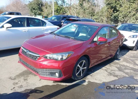 2021 Subaru Impreza Premium from USA, damaged, VIN 4S3GKAV64M3602125
